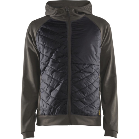 Blåkläder Hybride sweater 34632526 | Groen/Zwart | Maat M - 7330509713075