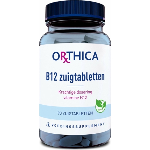 Gratis Verzending: 2x Orthica B12 90 zuigtabletten