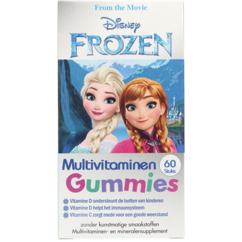 Gratis Verzending: 2x Disney Multivitamines Frozen 60 gummies