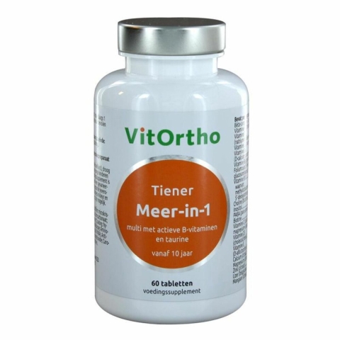 Gratis Verzending: 2x Vitortho Meer In 1 Tiener 60 tabletten