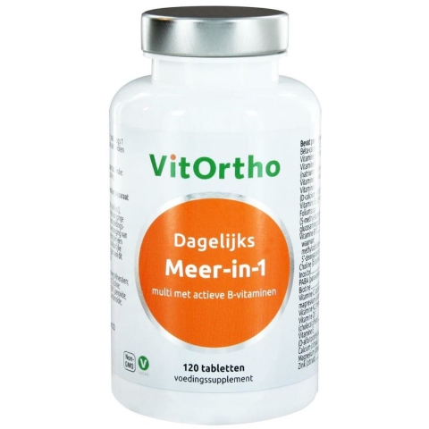 Gratis Verzending: 2x Vitortho Meer In 1 Dagelijks 120 tabletten