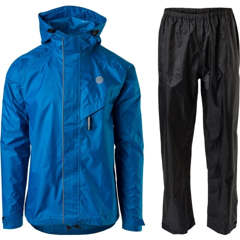 AGU Passat Regenpak Essential - Blauw - L - Waterdicht