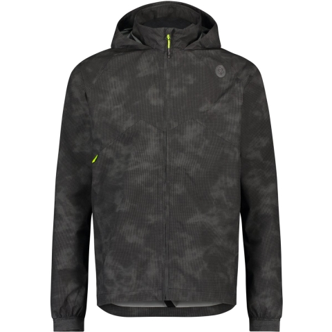 AGU Compact Regenjas Commuter Heren Reflection - Zwart - L - Waterdicht