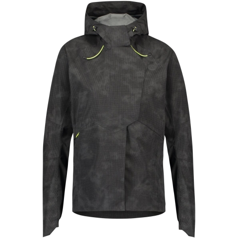 AGU Tech Regenjas Commuter Dames Hi-vis & Reflection - Zwart - XS - Waterdicht