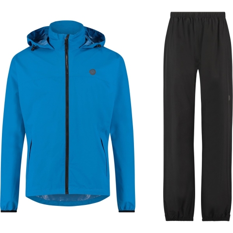 AGU GO Regenpak Essential - Blauw - L - Waterdicht