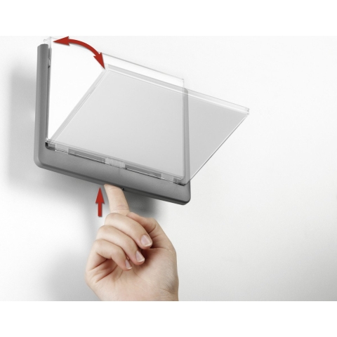 Durable Naambordje CLICK SIGN A5 (b x h) 210 mm x 148.5 mm Grafiet 486637