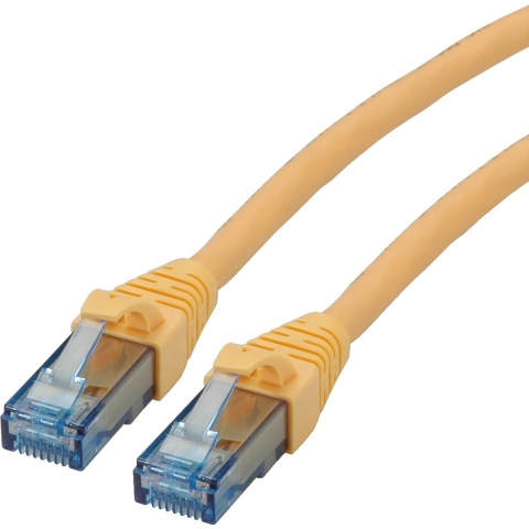 ROLINE Patchkabel Cat.6A UTP, Component Level, LSOH, geel, 5 m