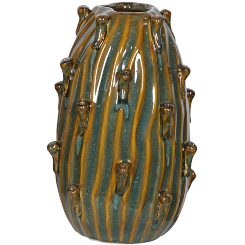 Vaas Dimphy keramiek groen 15x22cm