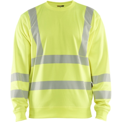 Blåkläder High-Vis Sweatshirt 35622538 | High-Vis Geel | Maat M - 7330509831953