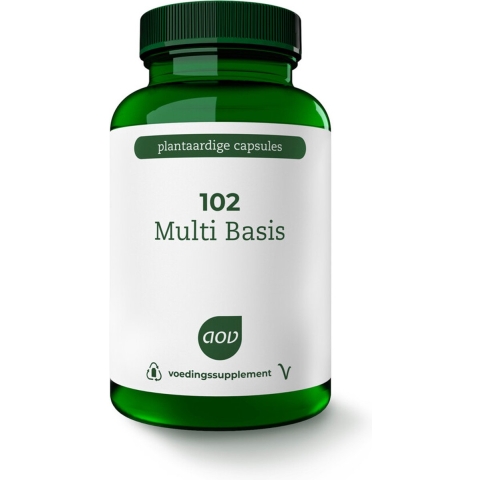 Gratis Verzending: 2x AOV Muti Basis 102 120 vegacapsules