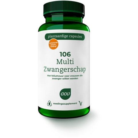 Gratis Verzending: 2x AOV 106 Multi Zwangerschap 60 vegacapsules