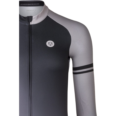 AGU Gradient Fietsshirt Lange Mouwen Essential Dames - Zwart - XS
