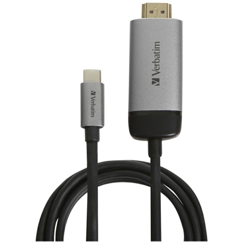 Verbatim USB-C Adapterkabel [1x USB-C stekker - 1x HDMI-stekker] 49144 1.50 m