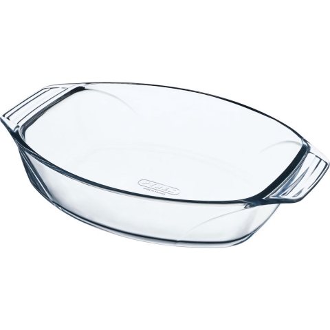 Pyrex ovale ovenschaal 39x27 cm glas