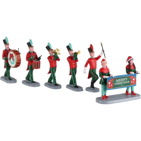 Christmas on parade, set of 6 - Lemax