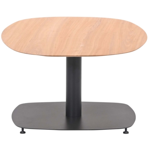 Leon Salontafel Licht Teak Look 100 cm - Garden impressions