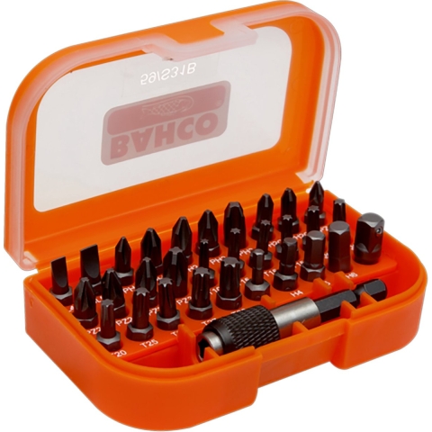 Bahco 59/S31B Bitset, 31-delig voor gleuf-, Phillips®,Torx, Pozidriv® - 59/S31B