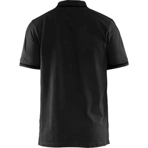 Blåkläder Poloshirt 33891050 | Zwart/Donkergrijs | Maat XXL - 7330509603079