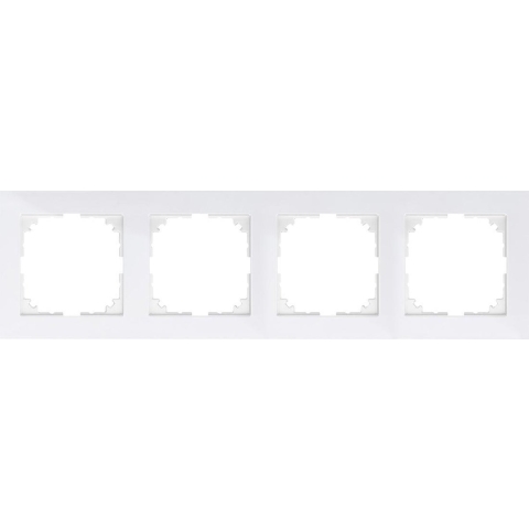 Merten MEG4040-3619 Afdekking Frame System M Polar-wit 1 stuk(s)