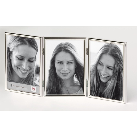 walther+ design WD315S Wissellijst Papierformaat: 10 x 15 cm Zilver