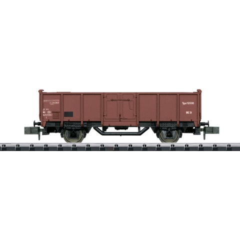 MiniTrix T18094 N Hobby hogeboordwagen Taes 892 van de NMBS/SNCB