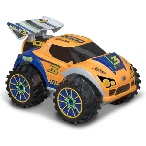 NIKKO RC 10011 Nano VaporizR 3, Bestuurbare Auto RC Auto, Offroad Voertuig tot 8,5 km/h, 4x4 Actie en Spint 360 Graden, Rijdt op Water, Modder en Sneeuw, Voor Kinderen vanaf 6 Jaar & Volwassenen, ca. 20 cm, Oranje