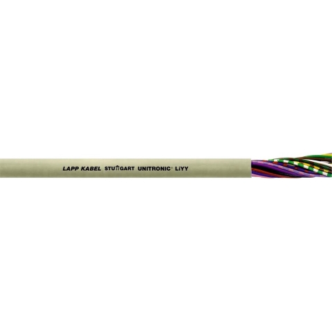 LAPP 28404/100 Datakabel UNITRONIC® LiYY 4 x 0.34 mm² Grijs 100 m