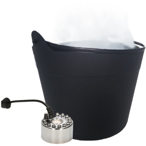 Halloween Heksenketel/kookpot met mistmaker - versiering/feestdecoratie - Horror -