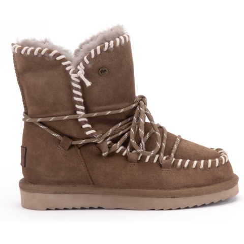 Warmbat WATURRA WOMEN SUEDE LACE BOOT Enkellaarzen