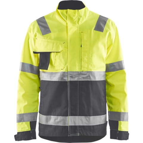 Blåkläder Jack High-Vis 40641811 | High-Vis Geel/Medium Grijs | Maat XL - 7330509674499