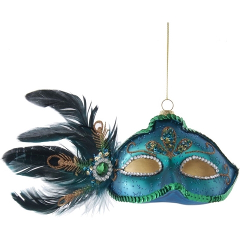 Orn.glas masker l8cm - Kurt s adler