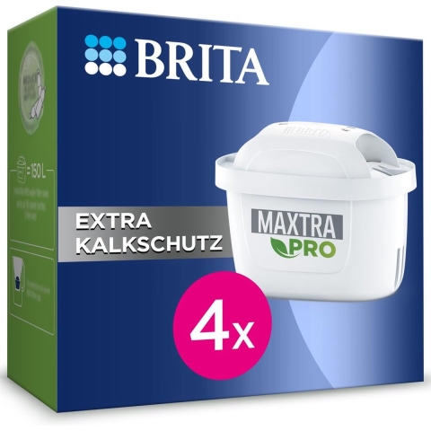 Brita Maxtra Pro Extra 4er 122188 Waterfilter Wit