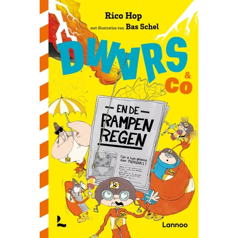 Dwars & Co en de rampenregen (Hardback)