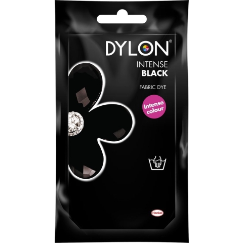 DYLON Handwas Textielverf - Intense Black - 50 gram