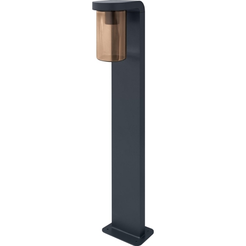 LEDVANCE Bolderarmatuur Endura Classic Cascade Amber– 80 cm – Buitenlamp – E27 Fitting – Kostbare u