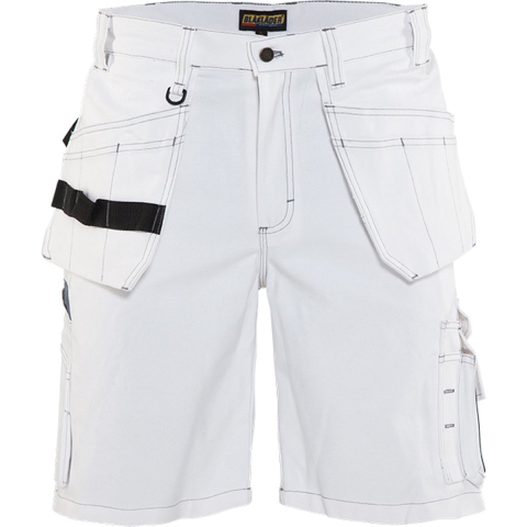 Blåkläder Short 15361210 | Wit | Maat 52 - 7330509194355
