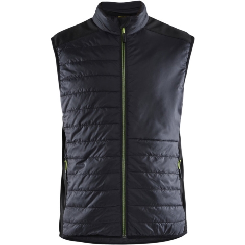 Blåkläder Gevoerde bodywarmer 38632030 | Zwart/High-Vis Geel | Maat S - 7330509818220