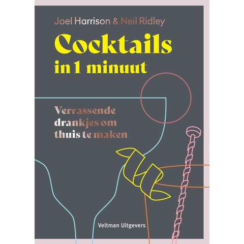 Cocktails in 1 minuut (Hardback)