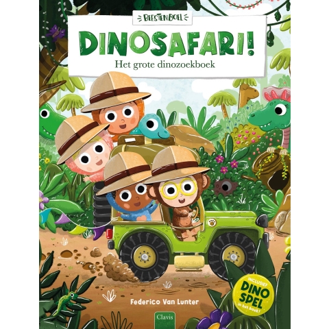 Dinosafari! Het grote dinozoekboek (Hardback)