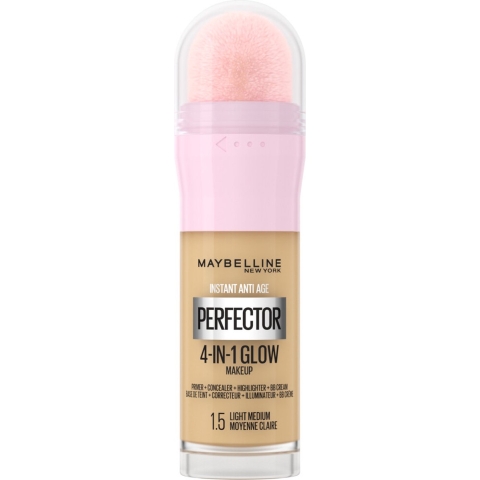 3x Maybelline Instant Anti-Age Perfector 4-in-1 Glow Concealer 1.5 Light Medium 20 ml