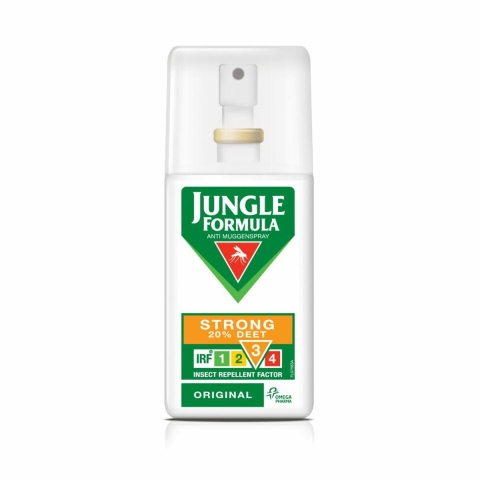 2x Jungle Formula Spray Strong 20% Deet 75 ml