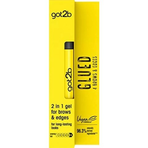 3x Got2b Glued 4 Brows&Edges Gel 16 ml