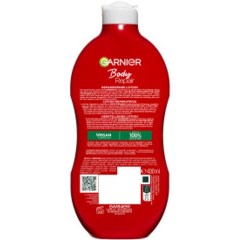 3x Garnier Body Repair Herstellende Bodylotion 400 ml