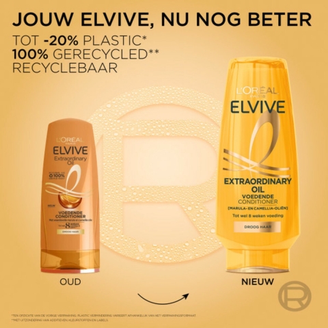 3x L'Oréal Elvive Extraordinary Oil Conditioner 200 ml