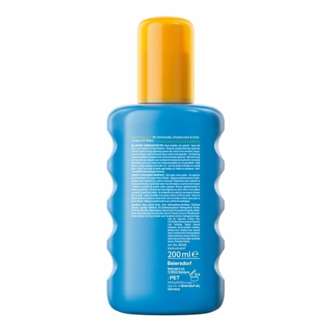 6x Nivea Sun Protect&Bronze Zonnespray SPF 50 200 ml