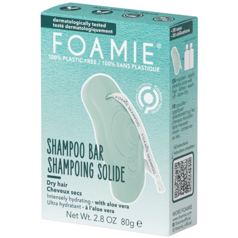 3x Foamie Shampoo Bar Aloe You Vera Much (Droog Haar)