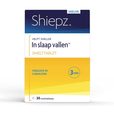 Gratis Verzending: 2x Shiepz In Slaap Vallen 30 smelttabletten