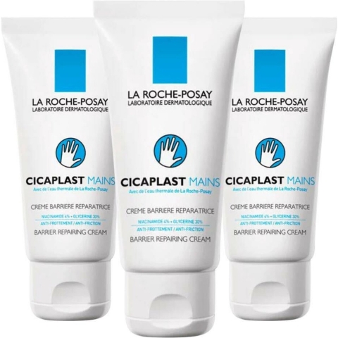 3x La Roche Posay Cicaplast Handcrème 50 ml