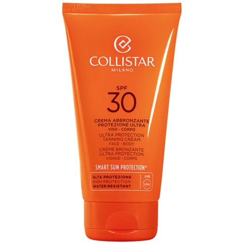 2x Collistar Ultra Protection Tanning Cream SPF30 150 ml