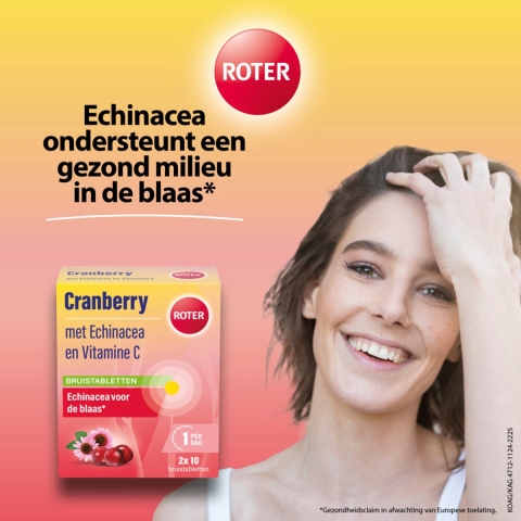 Gratis Verzending: 3x Roter Cranberry Bruis 20 bruistabletten